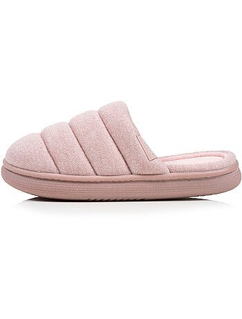Zapatillas chinelas suela de ante bloup XTRA Comfort mujer Isotoner