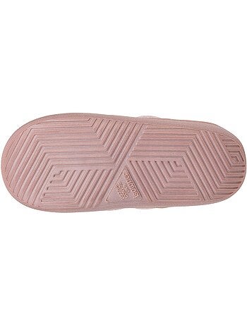 Zapatillas chinelas suela de ante bloup XTRA Comfort mujer Isotoner