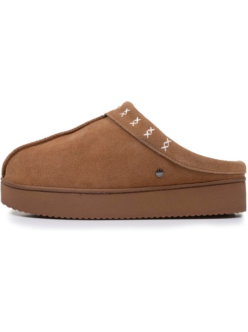 Zapatillas chinelas suela de plataforma de 3,5 cm mujer - Kiabi