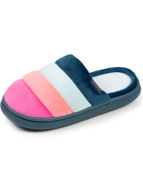 Zapatillas chinelas suela de terciopelo bloup XTRA Comfort mujer Isotoner - Kiabi