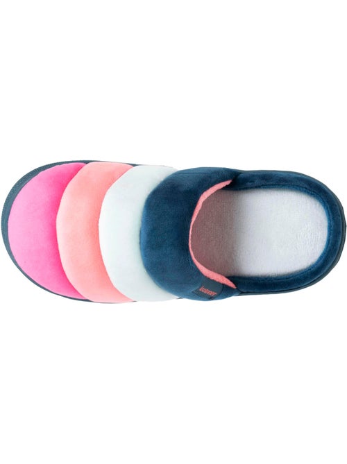 Zapatillas chinelas suela de terciopelo bloup XTRA Comfort mujer Isotoner - Kiabi