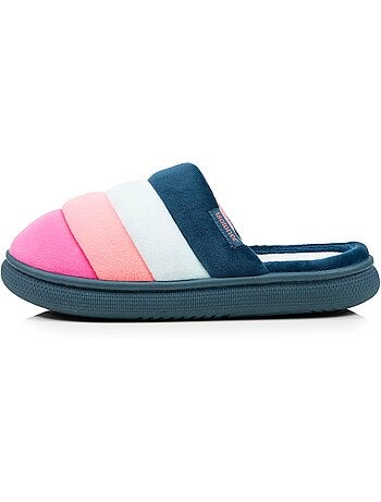 Zapatillas chinelas suela de ante bloup xtra comfort mujer