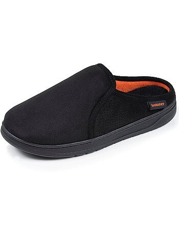 Zapatillas chinelas suela deportiva de ante, ligera y hombre Isotoner
