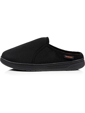 Zapatillas chinelas suela deportiva de ante, ligera y hombre Isotoner