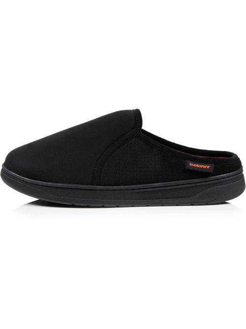 Zapatillas chinelas suela deportiva de ante, ligera y hombre Isotoner - Kiabi