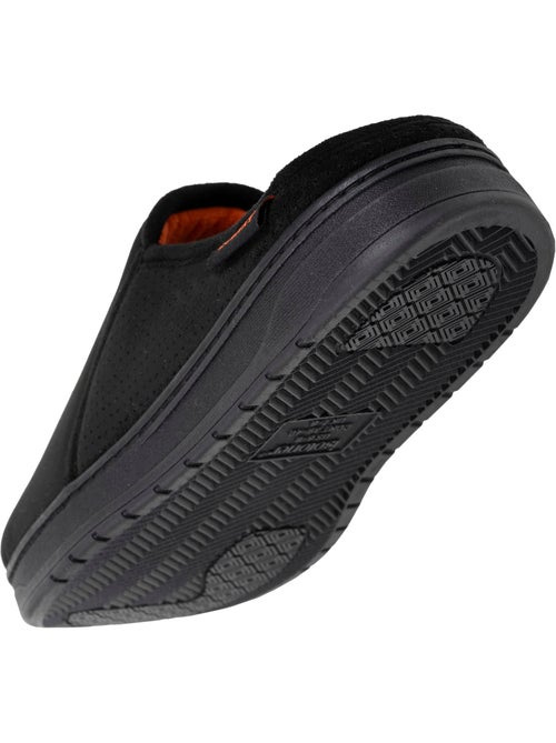 Zapatillas chinelas suela deportiva de ante, ligera y hombre Isotoner - Kiabi