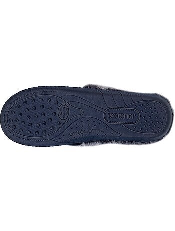 Zapatillas chinelas suela ergonómica confort, terciopelo mujer