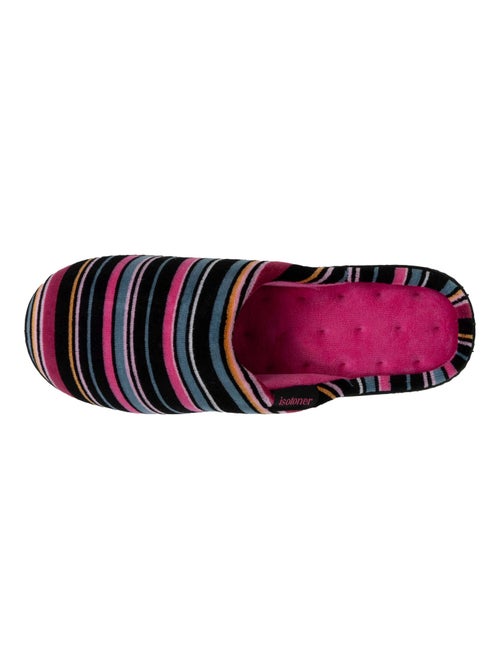 Zapatillas chinelas suela ergonómica confort, terciopelo mujer Isotoner - Kiabi