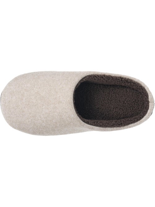 Zapatillas chinelas suela polar, cálida y cómoda hombre isotoner - Kiabi