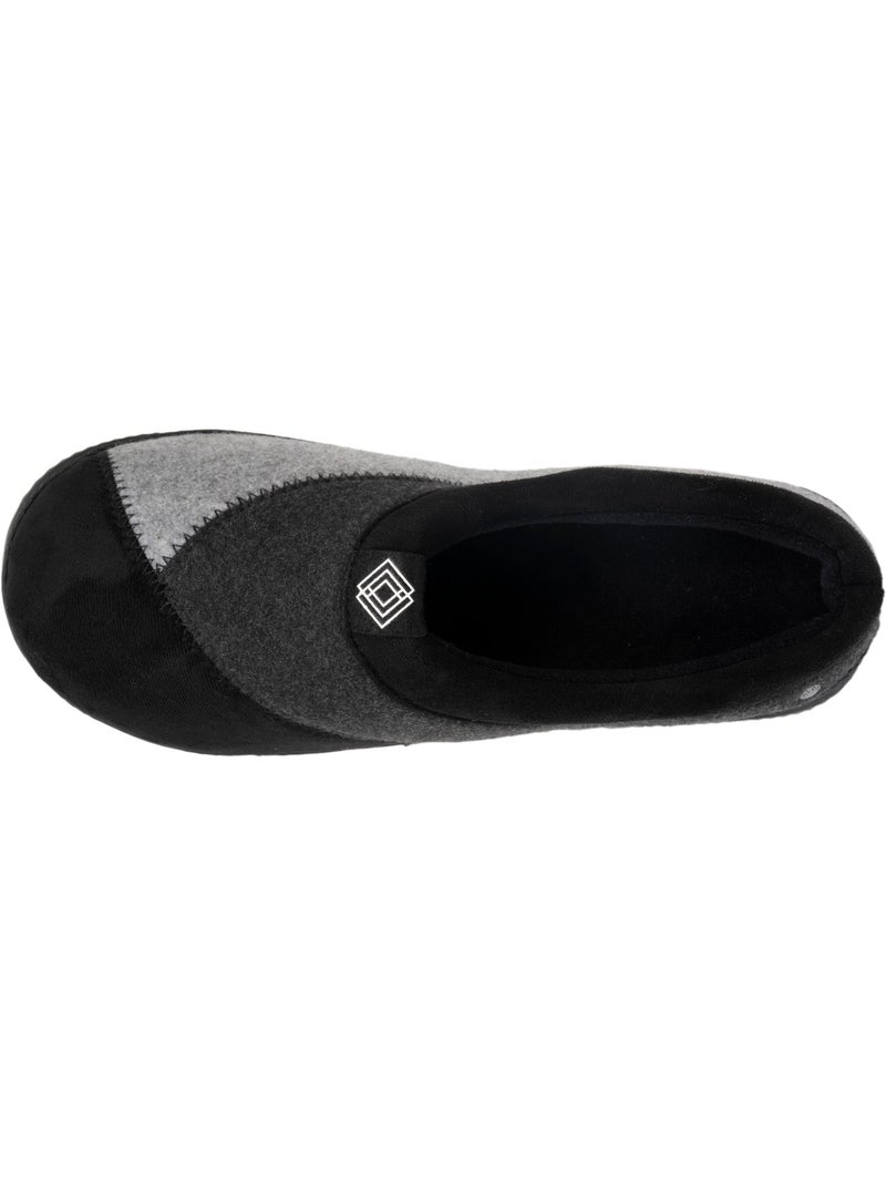 Zapatillas chinelas suela polar, cálida y cómoda hombre isotoner Gris gris - Kiabi