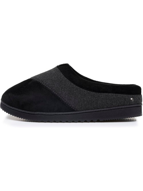 Zapatillas chinelas suela polar, cálida y cómoda hombre isotoner - Kiabi