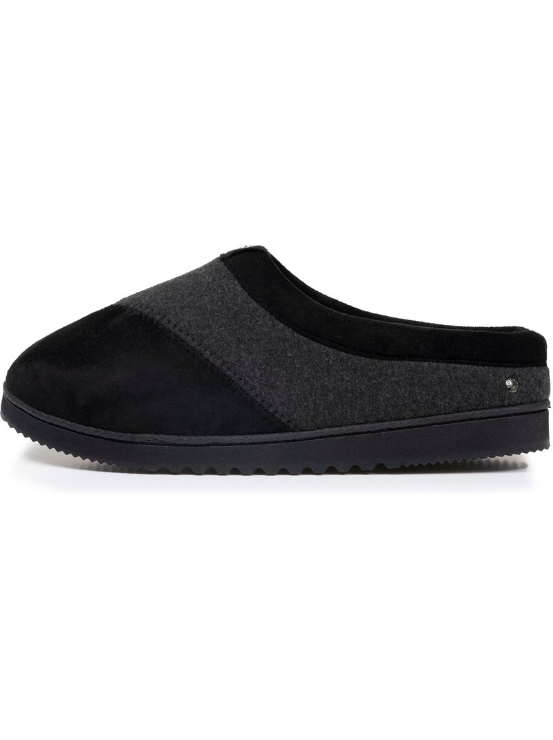 Zapatillas chinelas suela polar, cálida y cómoda hombre isotoner Gris gris - Kiabi
