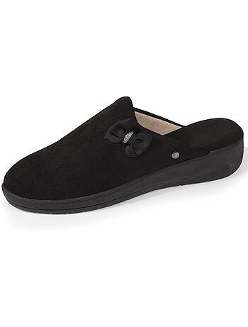 Zapatillas chinelas tacón pequeño de 4,5 cm mujer isotoner