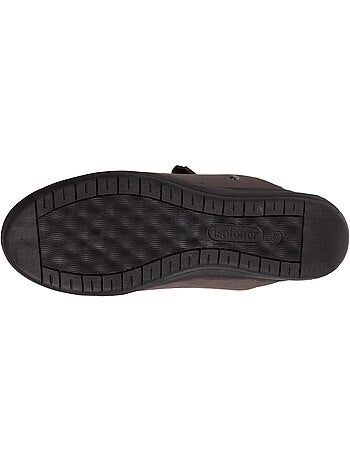 Zapatillas chinelas tacón pequeño de 4,5 cm mujer isotoner