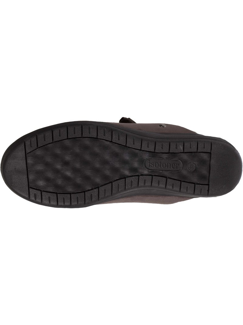 Zapatillas chinelas tacón pequeño de 4,5 cm mujer isotoner Taupe - Kiabi