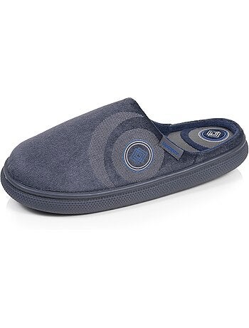 Zapatillas chinelas terciopelo, suela «bloup», confort extra hombre isotoner