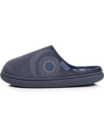 Zapatillas chinelas terciopelo, suela «bloup», confort extra hombre isotoner