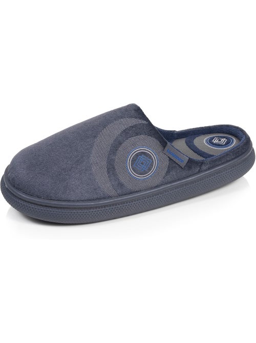 Zapatillas chinelas terciopelo, suela «bloup», confort extra hombre isotoner - Kiabi
