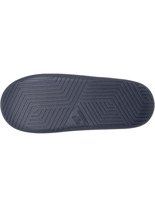 Zapatillas chinelas terciopelo, suela «bloup», confort extra hombre isotoner - Kiabi