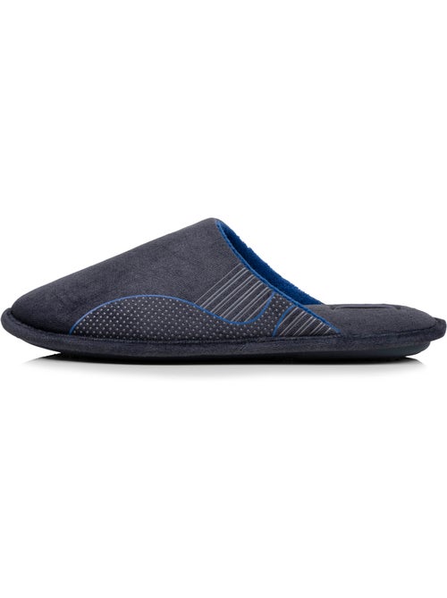 Zapatillas chinelas terciopelo, suela ergonómica, espuma hombre Isotoner - Kiabi Zapatillas chinelas terciopelo, suela ergonómica, espuma hombre Isotoner - Kiabi