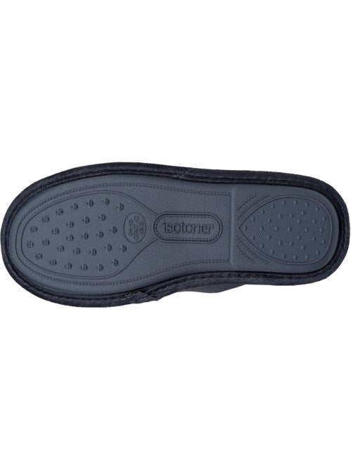 Zapatillas chinelas terciopelo, suela ergonómica, espuma hombre Isotoner - Kiabi Zapatillas chinelas terciopelo, suela ergonómica, espuma hombre Isotoner - Kiabi