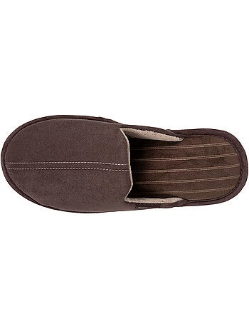 Zapatillas chinelas terciopelo, suela ergonómica, espuma hombre Isotoner