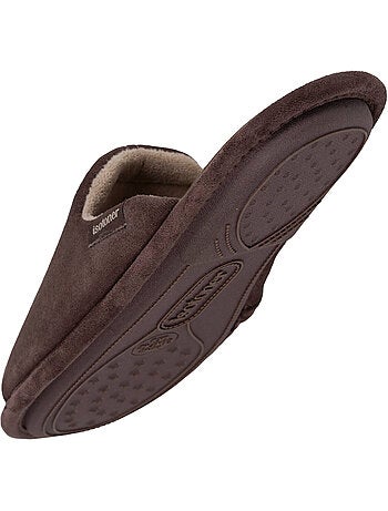 Zapatillas chinelas terciopelo, suela ergonómica, espuma hombre Isotoner