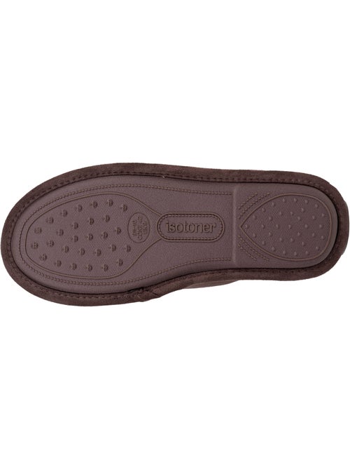 Zapatillas chinelas terciopelo, suela ergonómica, espuma hombre Isotoner - Kiabi Zapatillas chinelas terciopelo, suela ergonómica, espuma hombre Isotoner - Kiabi