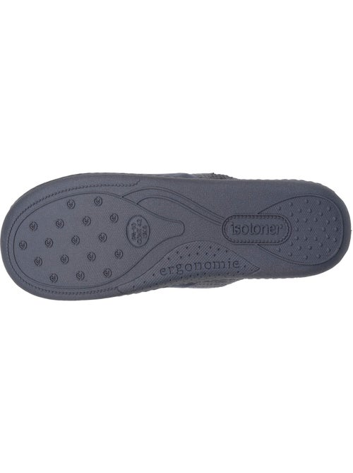 Zapatillas chinelas terciopelo, suela ergonómica, sujeción hombre isotoner - Kiabi Zapatillas chinelas terciopelo, suela ergonómica, sujeción hombre isotoner - Kiabi