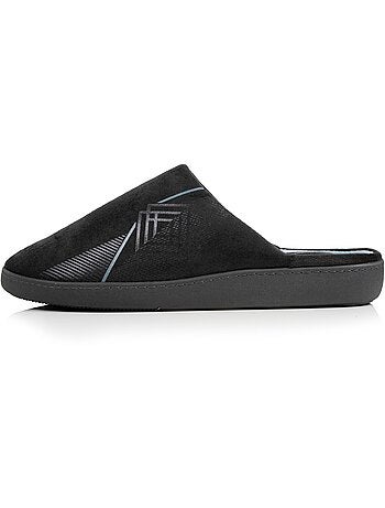 Zapatillas chinelas terciopelo, suela ergonómica, sujeción hombre isotoner