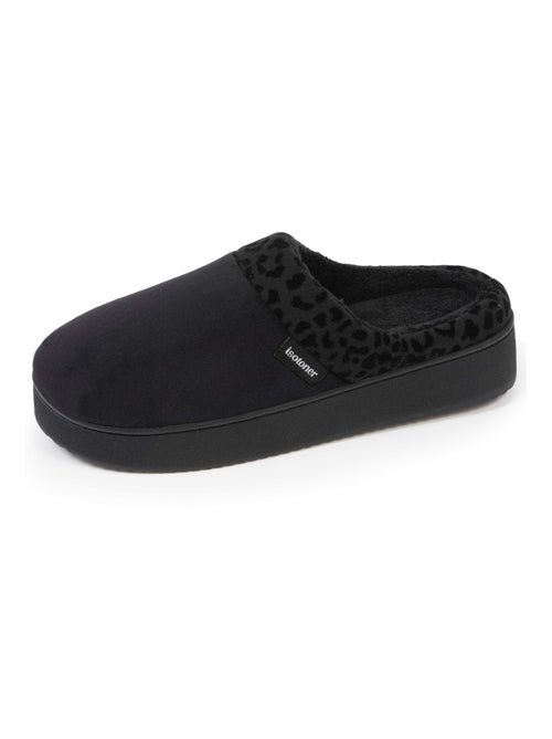 Zapatillas chinelas terciopelo ultra suave, cuñas mujer Isotoner - Kiabi