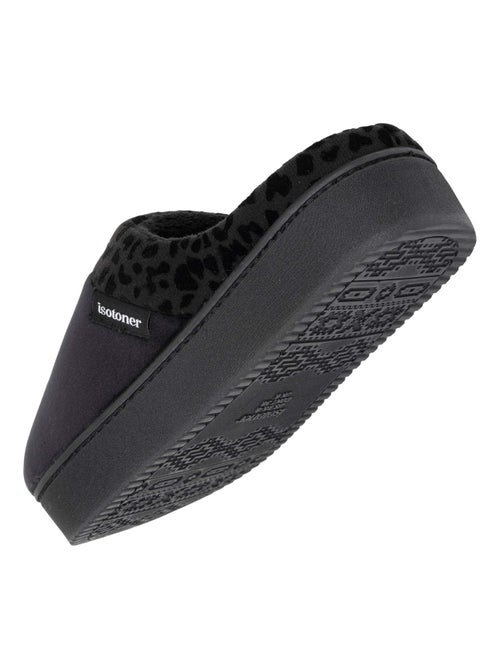 Zapatillas chinelas terciopelo ultra suave, cuñas mujer Isotoner - Kiabi