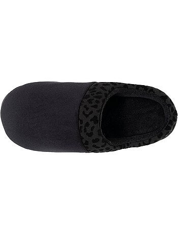 Zapatillas chinelas terciopelo ultra suave, cuñas mujer