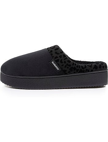 Zapatillas chinelas terciopelo ultra suave, cuñas mujer