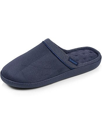 Zapatillas chinelas terciopelo ultra suave, soporte hombre Isotoner