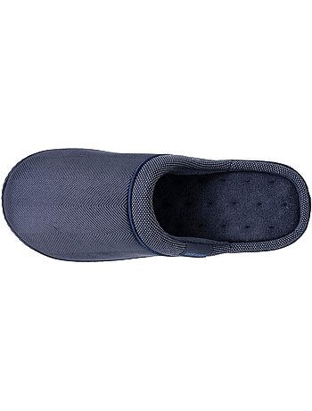 Zapatillas chinelas terciopelo ultra suave, soporte hombre Isotoner