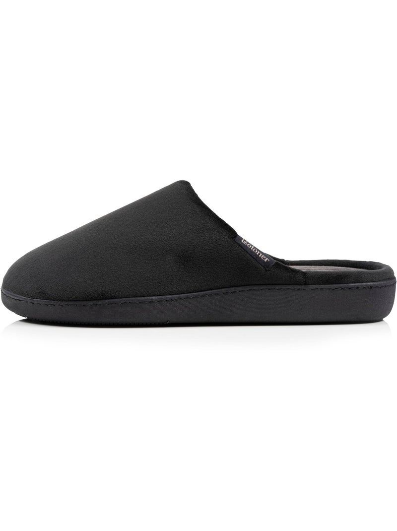Zapatillas chinelas terciopelo ultra suave, soporte hombre Isotoner Negro - Kiabi