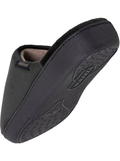 Zapatillas chinelas terciopelo ultra suave, soporte hombre Isotoner - Kiabi