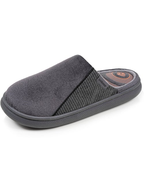 Zapatillas chinelas terciopelo ultra suave, suela bloup XTRA hombre Isotoner - Kiabi
