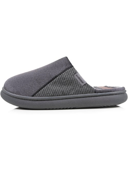 Zapatillas chinelas terciopelo ultra suave, suela bloup XTRA hombre Isotoner - Kiabi