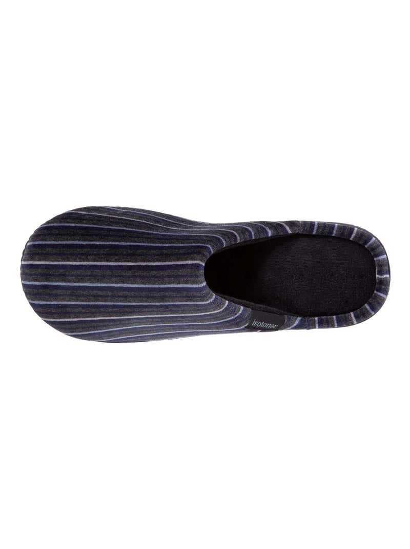 Zapatillas chinelas ultracómoda, con suela con memoria de hombre Isotoner Gris azul - Kiabi