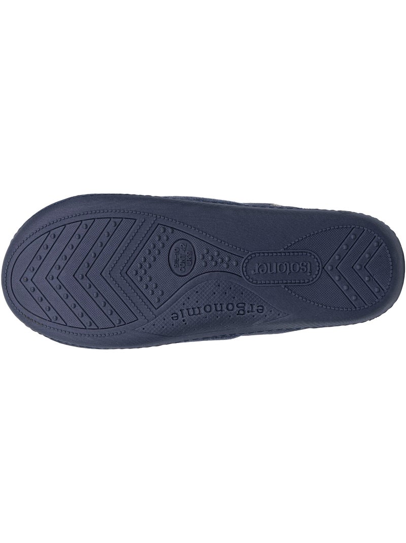 Zapatillas chinelas ultracómoda y ligera, espuma con hombre isotoner Azul marino - Kiabi