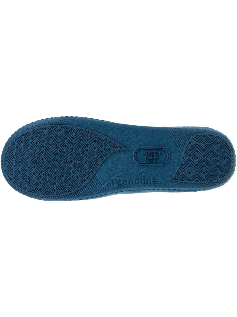 Zapatillas chinelas ultracómoda y ligera, espuma con mujer Azul petróleo - Kiabi