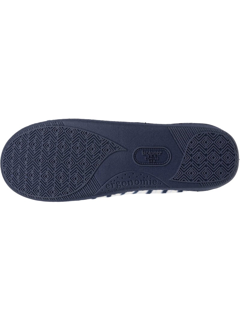 Zapatillas chinelas ultracómoda y ligera, espuma con mujer Blanco Multicolor Azul - Kiabi