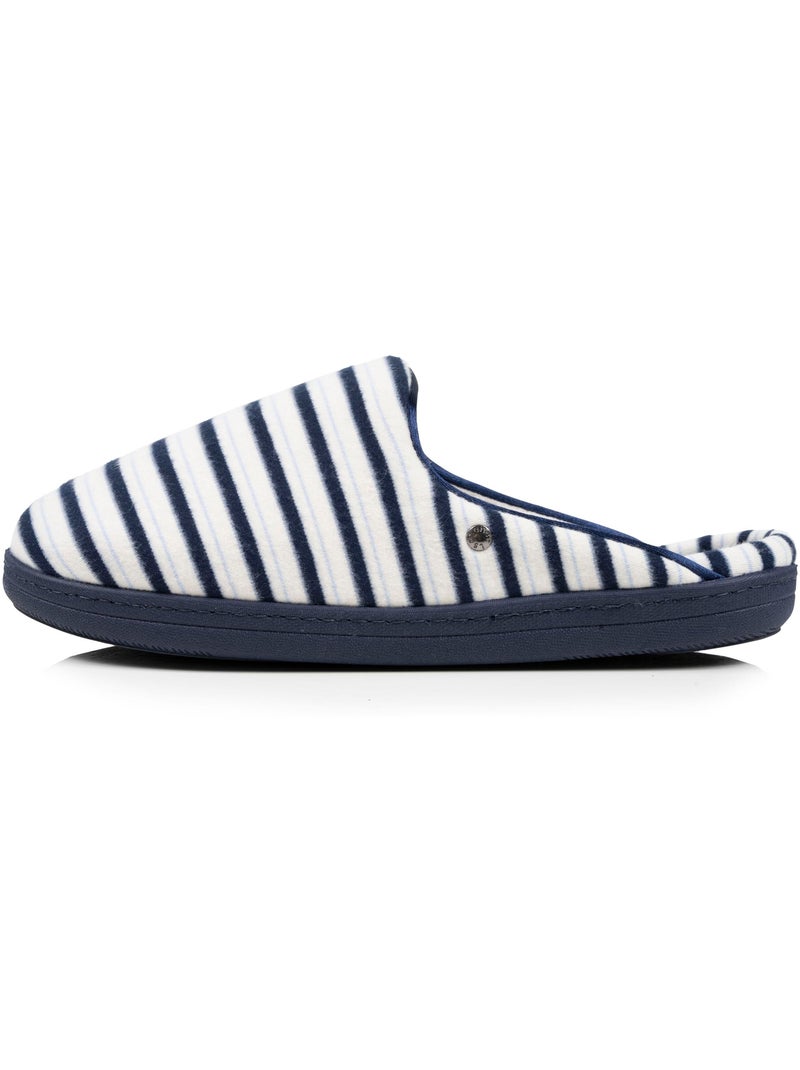 Zapatillas chinelas ultracómoda y ligera, espuma con mujer Isotoner Blanco Multicolor Azul - Kiabi