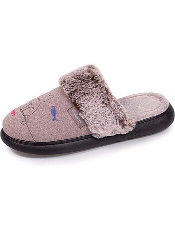 Zapatillas chinelas ultracómoda y ligera (tecnología mujer Isotoner