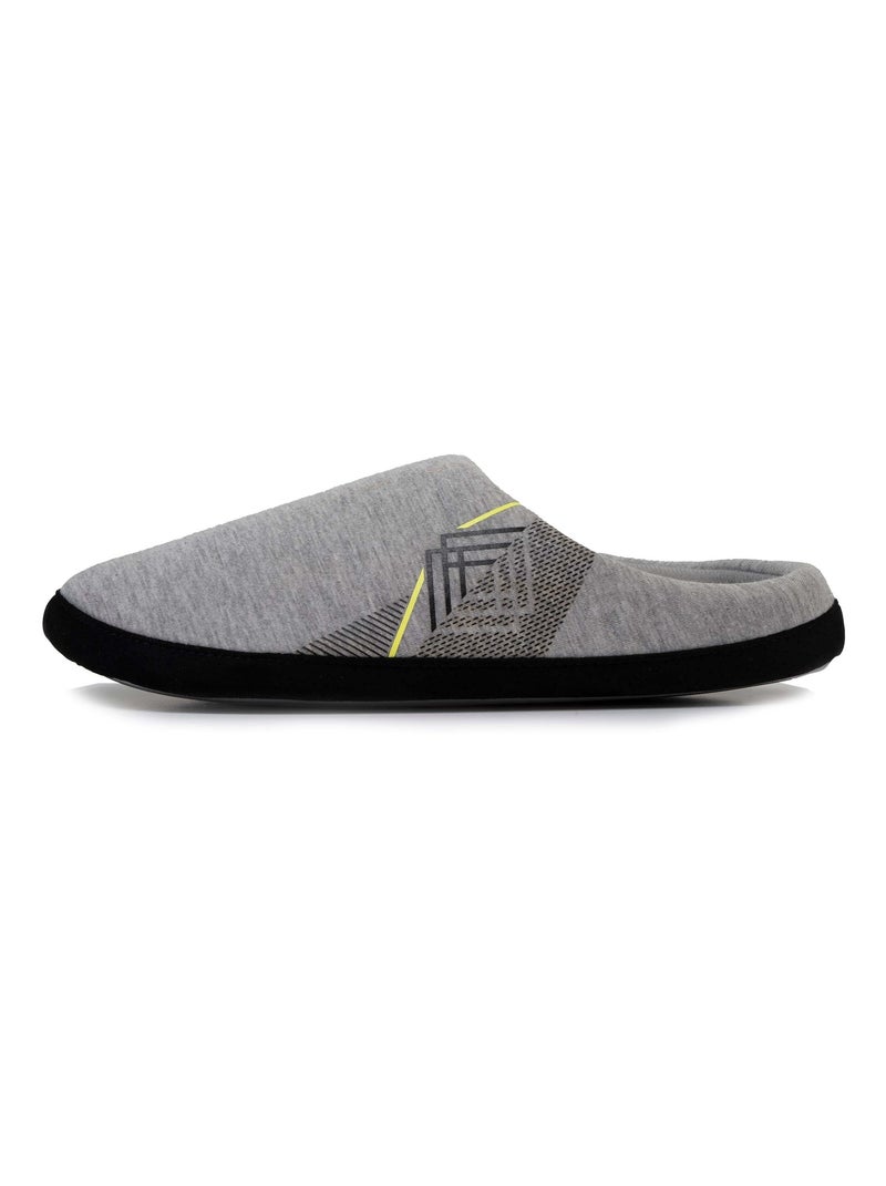 Zapatillas chinelas ultracómodas, con empuñaduras hombre Isotoner Gris jaspeado - Kiabi