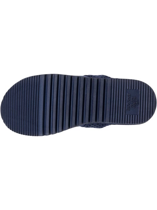 Zapatillas chinelas ultracómodas, de ante sintético, con mujer Isotoner - Kiabi Zapatillas chinelas ultracómodas, de ante sintético, con mujer Isotoner - Kiabi