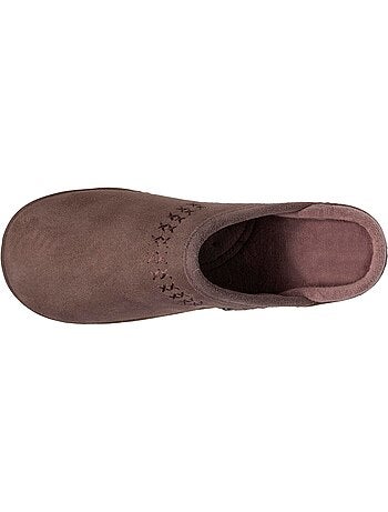 Zapatillas chinelas ultracómodas y ligeras, de algodón mujer isotoner