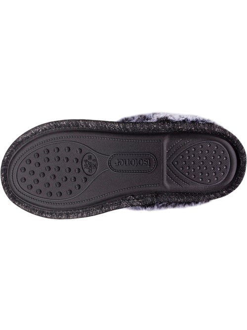 Zapatillas chinelas ultracómodo, con ribete de piel mujer isotoner - Kiabi Zapatillas chinelas ultracómodo, con ribete de piel mujer isotoner - Kiabi